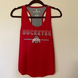 Women's Ohio State Buckeyes Colosseum Racerback Tank Top, Size Medium, NWT